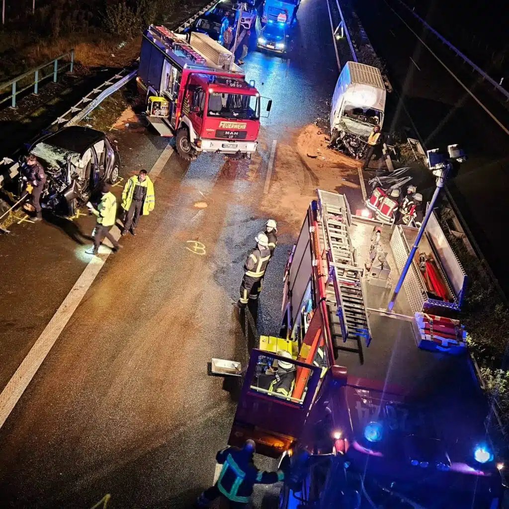 Übersicht über Einsatzstelle